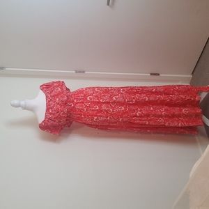 Flying Tomato off the Shoulder Maxi Dress-NWT
